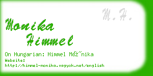 monika himmel business card